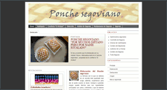 Desktop Screenshot of ponchesegoviano.com